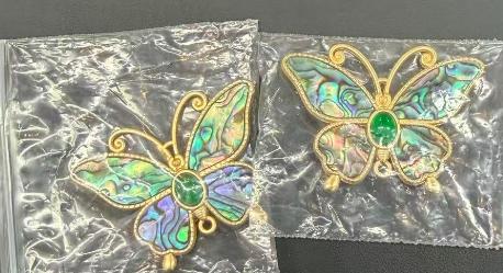 螺钿蝴蝶挂坠 商品图0