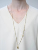 在途4周到｜Monshiro-pansy-三色堇 白色托帕石 项链 长款［日本设计师］ 商品缩略图5