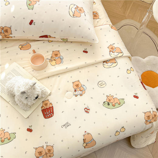 【限时秒杀】自然醒儿童A类针织棉大豆夏凉被子空调被卡通薄款单双人春夏YBY（不参与优惠券） 商品图4