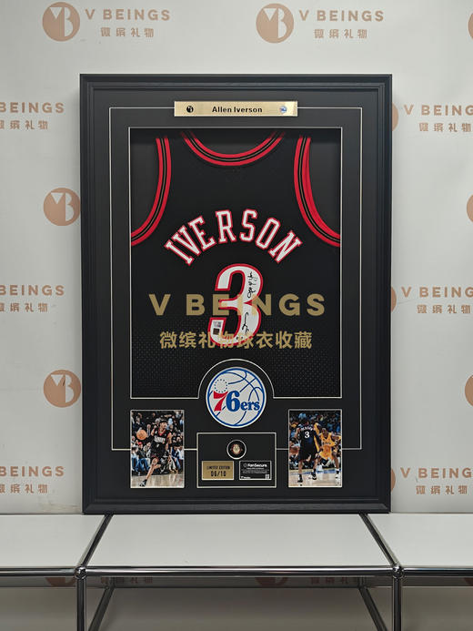 收藏系列 艾弗森 限量版 GIFT 限量10 亲笔签名球衣 商品图1