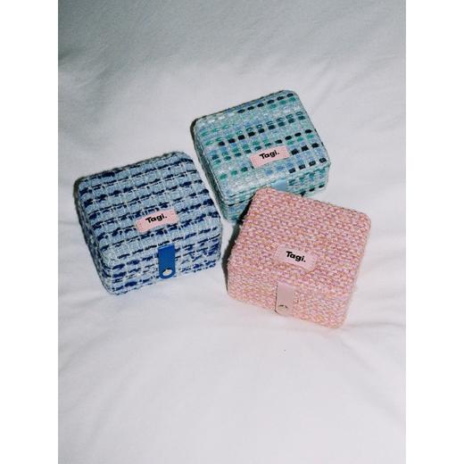 Tagi 压缩饼干复古双层首饰盒 大容量复古小号双层收纳盒 商品图1