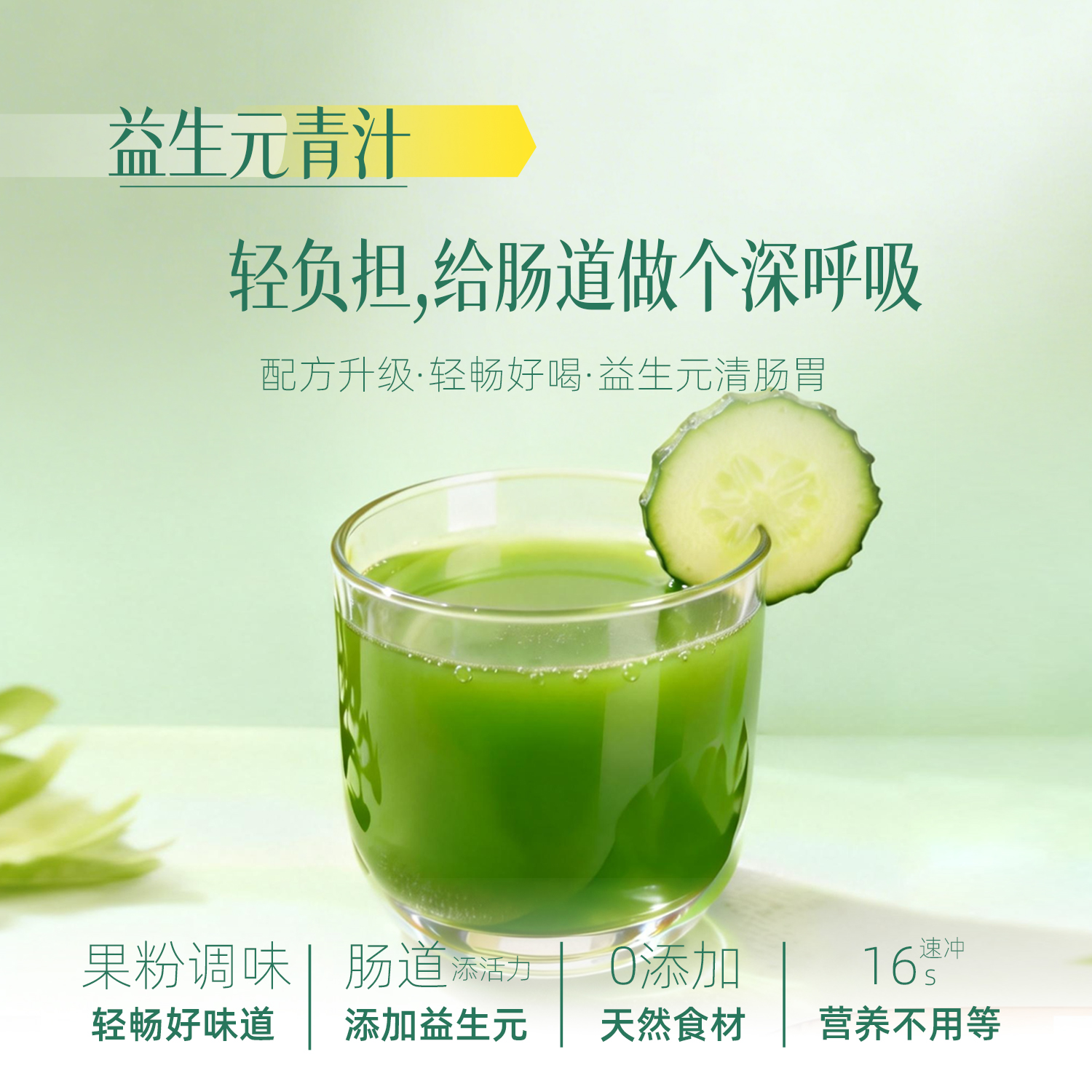 益生元青汁固体饮料