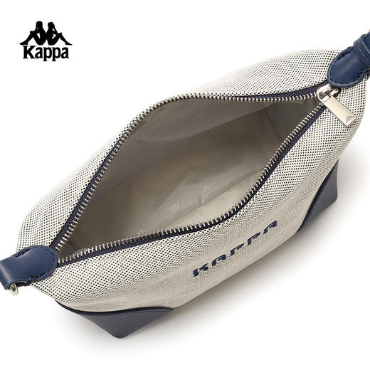 Kappa 卡帕背靠背休闲简约风拼接单肩斜挎包男女通用运动小包K0G48BD18 商品图2