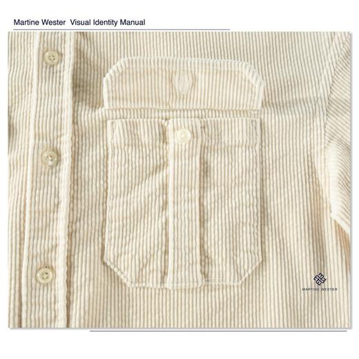 MartineWester 男式天丝棉灯芯绒衬衣11045602 商品图7