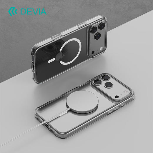 DEVIA迪沃 iPhone 17 系列 透甲系列防摔磁吸保护壳 商品图1