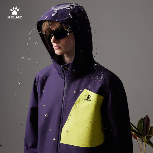 卡尔美男士单层冲锋衣6619WT1018 商品图1