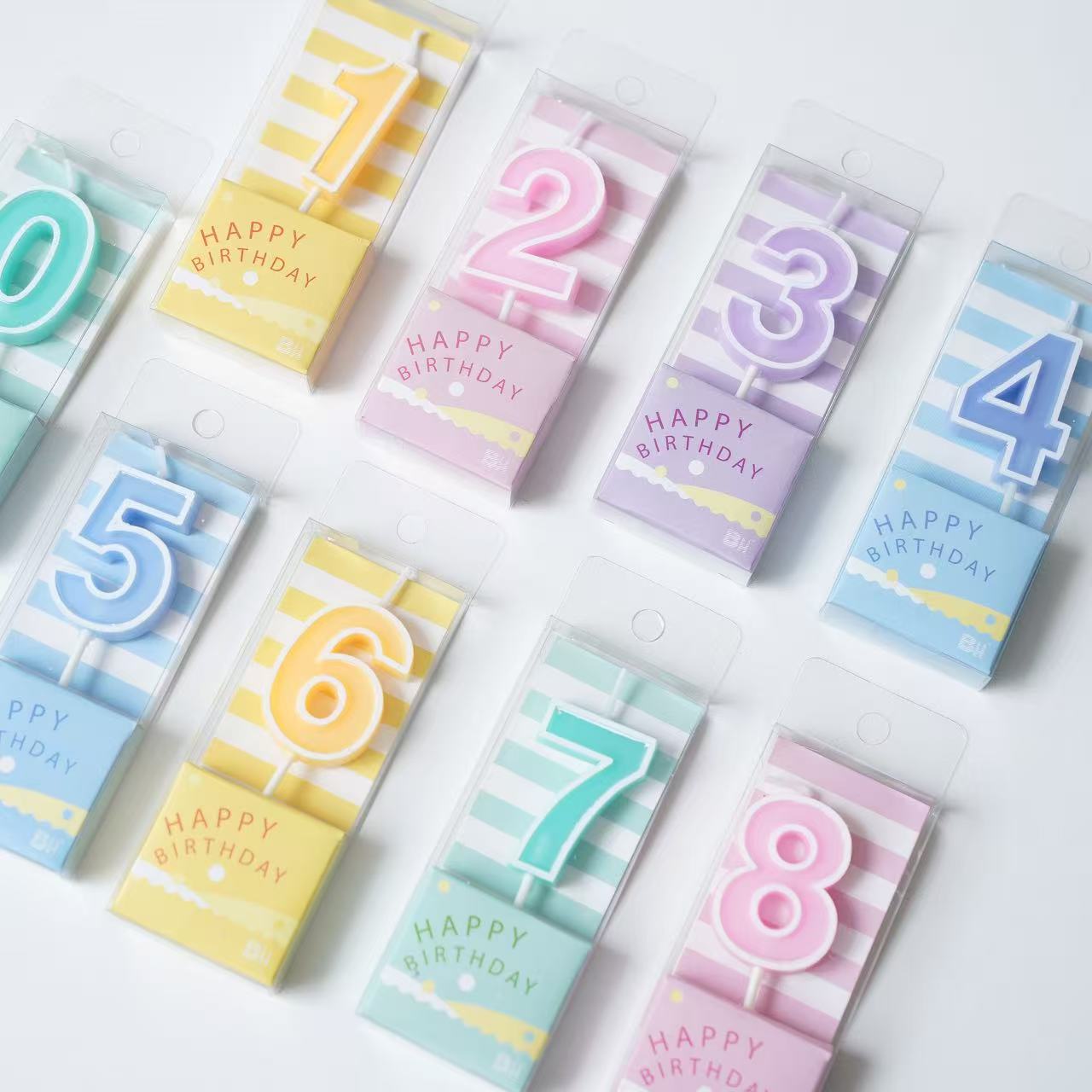 1027CAKE | 附加配件 数字蜡烛 款式随机