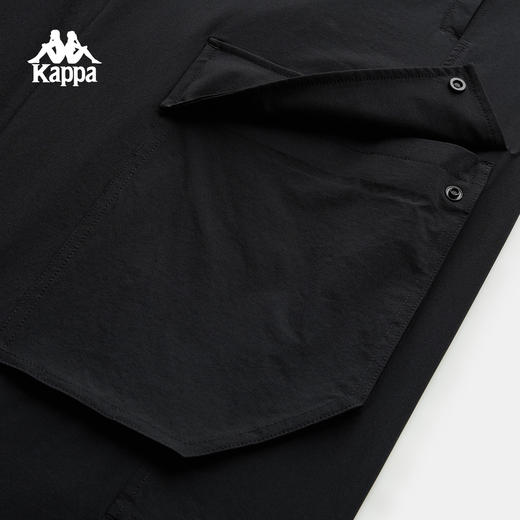 Kappa 卡帕背靠背运动休闲长裤男2026新款防泼水弹力宽松裤子男款K0G32AY71 商品图3