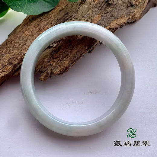 派瑞翡翠 翡翠手镯 糯种 绿色 商品图1