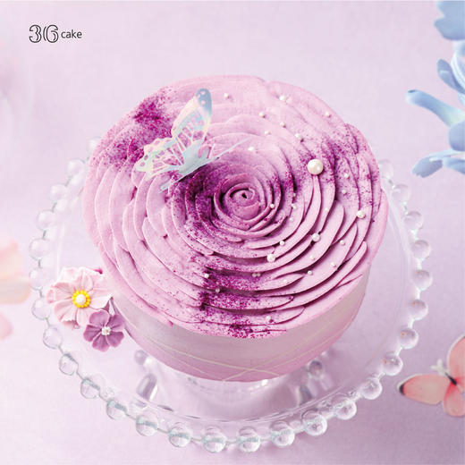 盛放春光 ‧ 开心红颜芋泥奶油蛋糕 商品图2