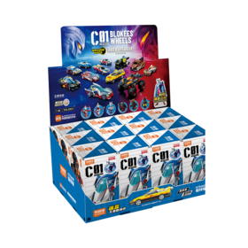 布鲁可 布鲁可积木车-奥特曼-C01-银河驱动BLKC75605