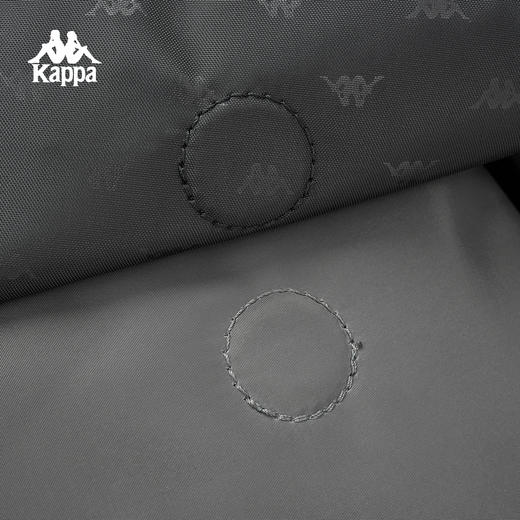 Kappa 卡帕背靠背休闲简约风翻盖斜挎包男女大容量通勤单肩包包K0GX8BD10 商品图3