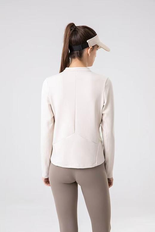 YZ竹纤维女士亨利半拉链上衣8503 商品图1