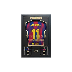 收藏系列 拉菲尼亚 巴萨队 25/26球迷版 亲笔签名球衣