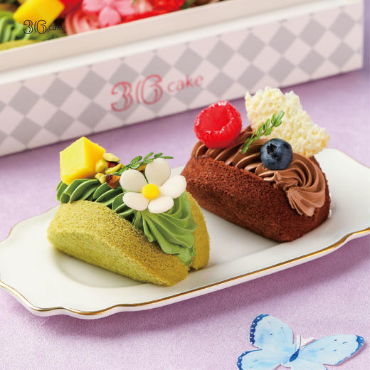 莓好予你 ‧ 三拼牛奶戚风抱抱卷，12枚/盒 商品图2