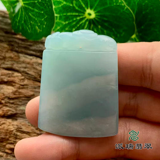 派瑞翡翠 翡翠龙牌 糯种 油青 商品图3