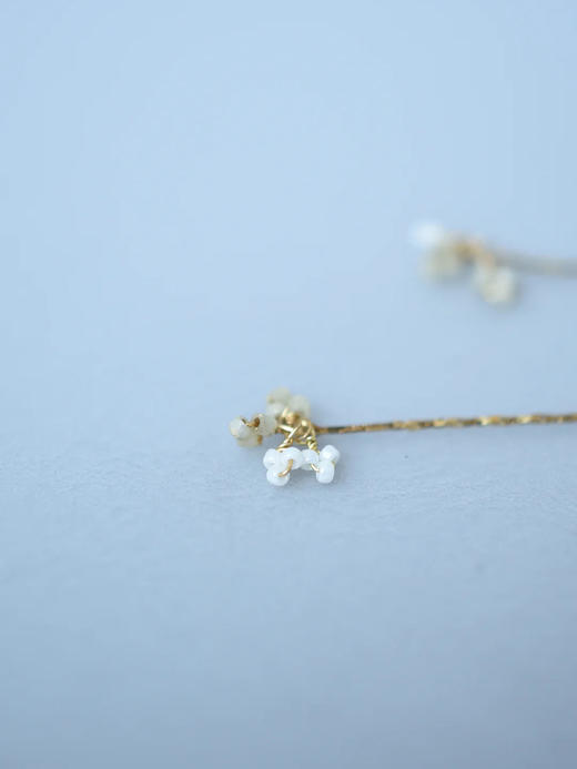 在途4周到｜Monshiro-chamomile-洋甘菊 吊坠 耳环［日本设计师］ 商品图5