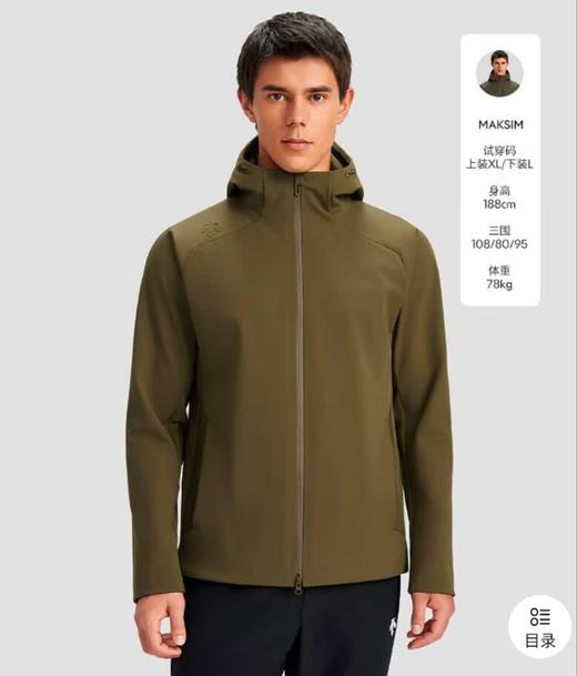 DST男士DUAL系列软壳春款冲锋衣 商品图4