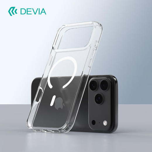 DEVIA迪沃 iPhone 17 系列 透甲系列防摔磁吸保护壳 商品图0