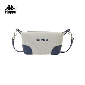 Kappa 卡帕背靠背休闲简约风拼接单肩斜挎包男女通用运动小包K0G48BD18