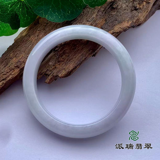 派瑞翡翠 翡翠手镯 糯种 紫色 商品图1