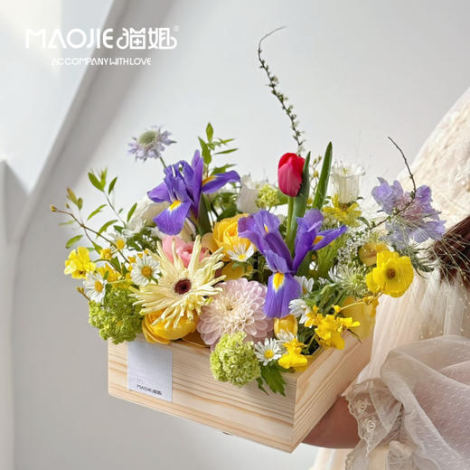 偏爱与例外花艺-春野花园（提前两天预定）（花材按当季色系随机） 商品图0