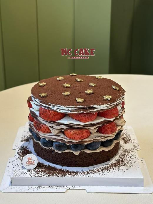 星星巧克力莓果千层 商品图3