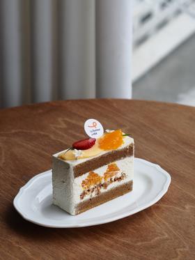 焙茶玄米柑橘切块