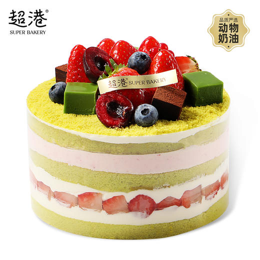 莓莓丝绒 生日蛋糕 商品图0