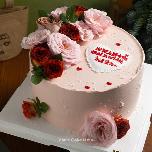 妈妈的专属鲜花蛋糕 商品图1