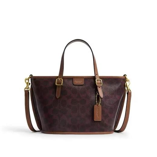 KC 品牌字母标识女士单肩斜挎手提包托特包CCD94 商品图1