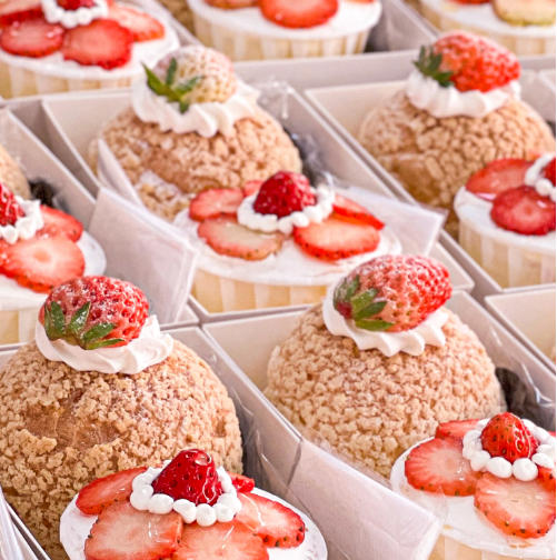 单人份下午茶 纸杯+泡芙10份起订 商品图0