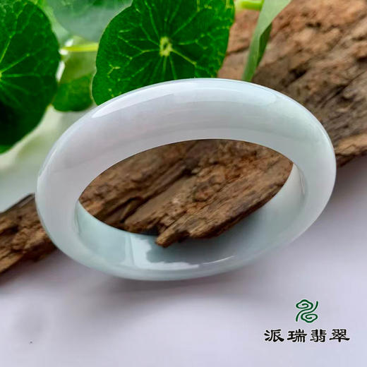 派瑞翡翠 翡翠手镯 糯种 绿色 商品图0
