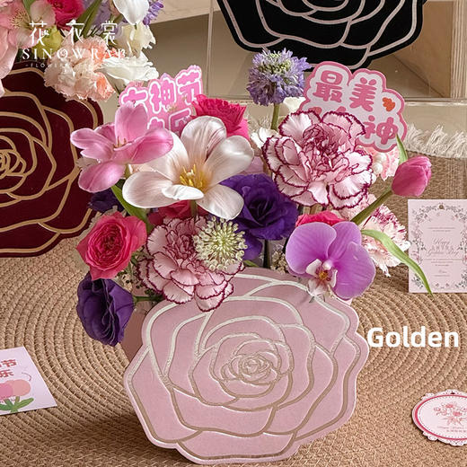 花衣裳 女神节快乐仙女插卡 商品图2