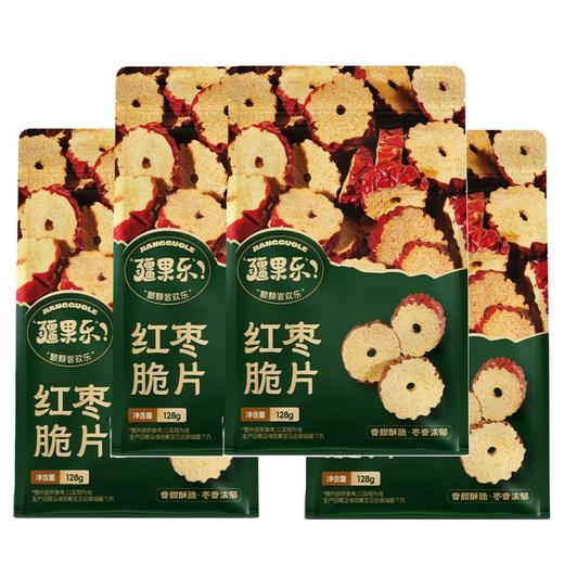 疆果乐 红枣脆片128g*4 商品图0