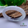 派瑞翡翠 翡翠手镯 糯冰种 浅绿色 商品缩略图0