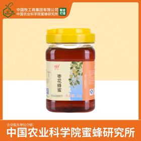 买2送挤瓶蜂蜜 华兴牌| 枣花蜂蜜 1kg 农科院蜜蜂研究所出品