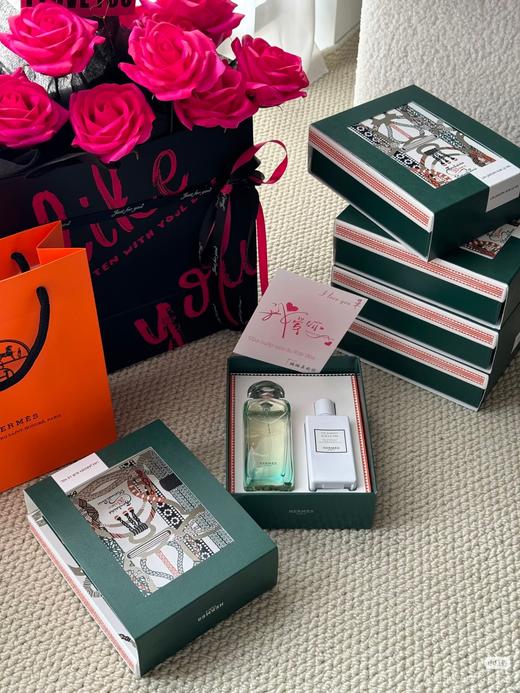 正品爱马仕绿色尼罗河花园香水礼盒 商品图1