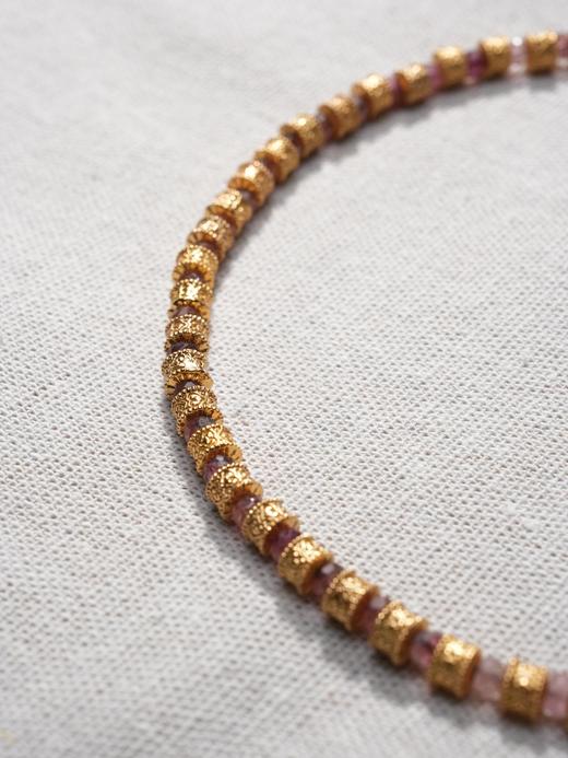 北京仓｜Bohemian Rhapsodie-PAUL Tourmalines Roses-金色 玫瑰碧玺 项链［法国设计师］ 商品图2