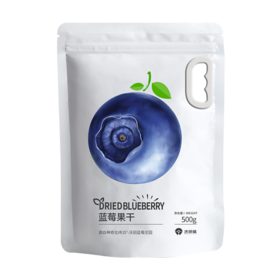 沃田蓝蓝莓果干500g