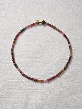 北京仓｜Bohemian Rhapsodie-SHIRA-石榴石 碧玺 项链［法国设计师］