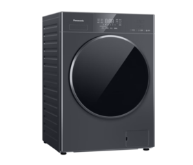 松下（252285）XQG100-C30J净仕系列洗烘套装超薄平嵌水氧泡沫净除毛洗水氧防过敏95℃除菌六维云感减震智能投放