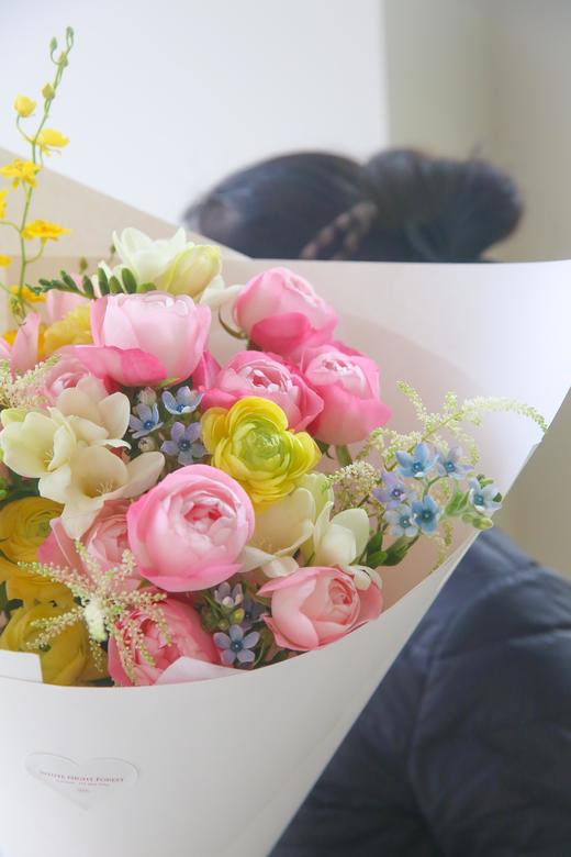 法式花束春日系桃夭 商品图8