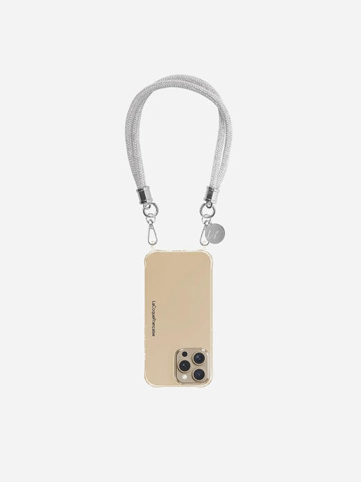 订购6周到｜La Coque Française-Silver-银色 短款 手机链［法国设计师］ 商品图1