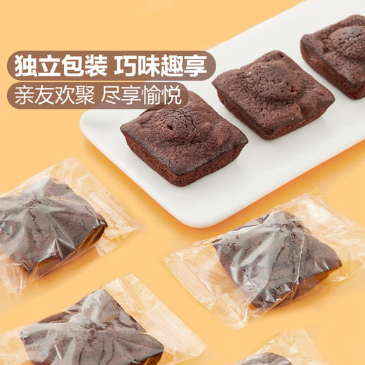 【自提】M St Michel 法国进口 法式布朗尼巧克力小蛋糕 450g(18包) 商品图6