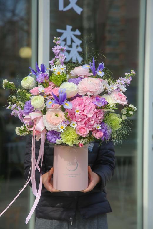 法式花园风花桶抱抱桶丁香雨 商品图8