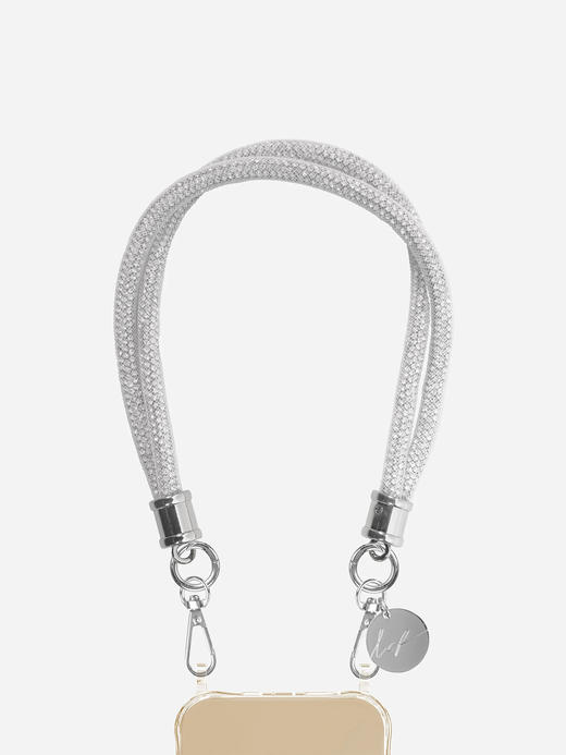订购6周到｜La Coque Française-Silver-银色 短款 手机链［法国设计师］ 商品图3