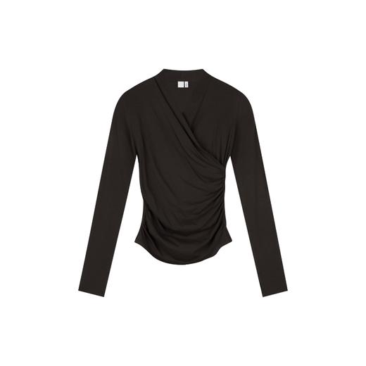 Oneup裹身褶皱长袖 商品图6