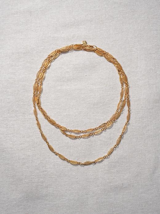 北京仓｜Bohemian Rhapsodie-MARGOT-镀金 镂空 长项链［法国设计师］ 商品图2