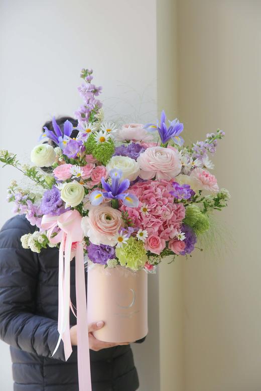 法式花园风花桶抱抱桶丁香雨 商品图1